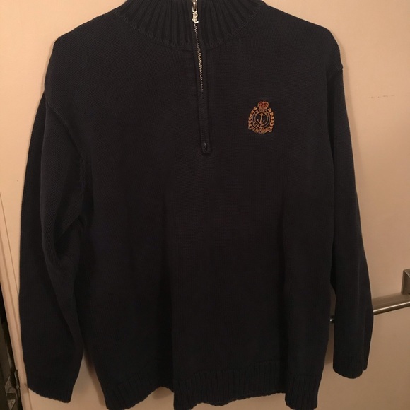 Ralph Lauren Half Zip Sweater - Picture 1 of 3